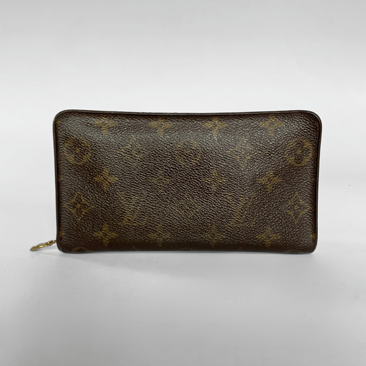Louis Vuitton Louis Vuitton Tela do monograma da carteira com zíper - carteira - Etoile Luxury Vintage