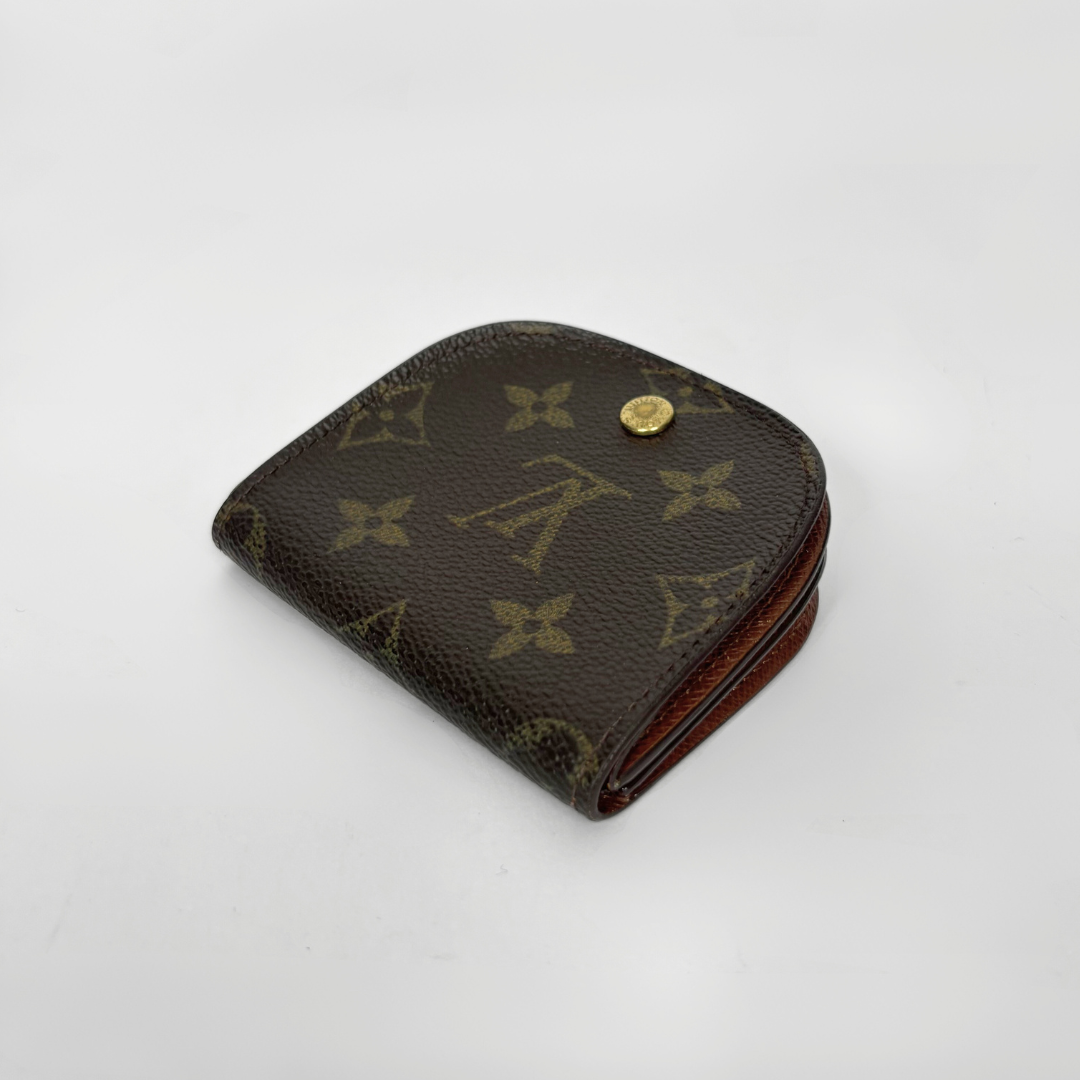 Louis Vuitton Münzgeldbörse Monogramm Leinwand