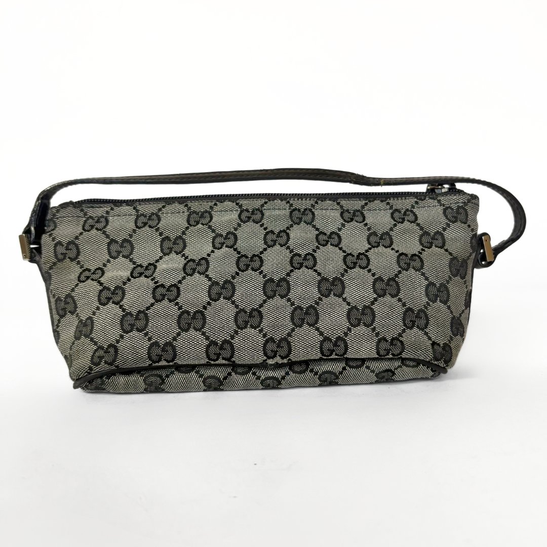 Gucci Boat Pochette Monogram Canvas