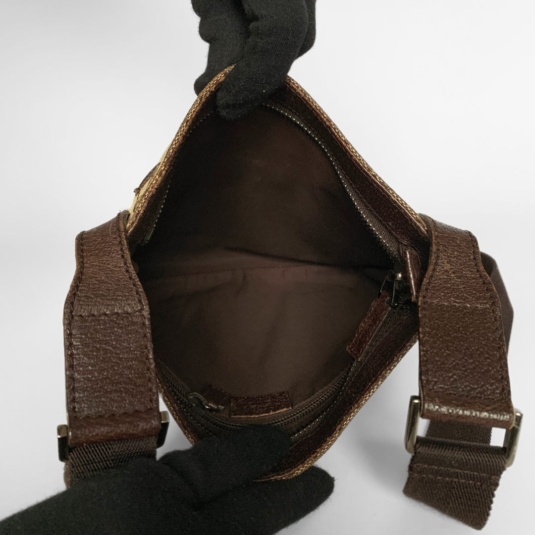 Gucci Gucci Bolso bandolera de lona con monograma - Bolsos bandolera - Etoile Luxury Vintage