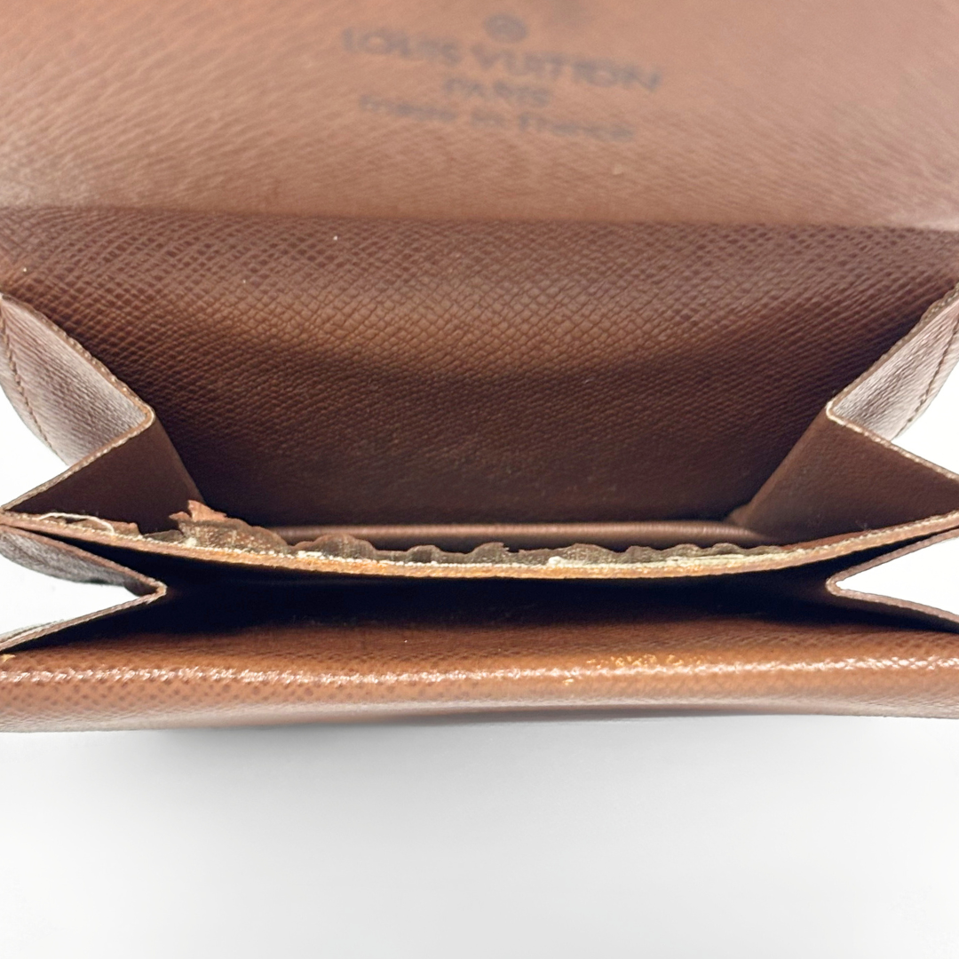 Louis Vuitton Münzgeldbörse Monogramm Leinwand