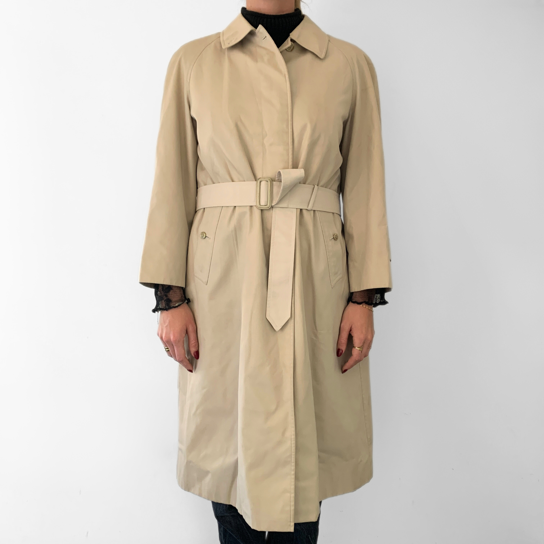 Burberry Burberry Trench Coat Cotton - Coats - Etoile Luxury Vintage