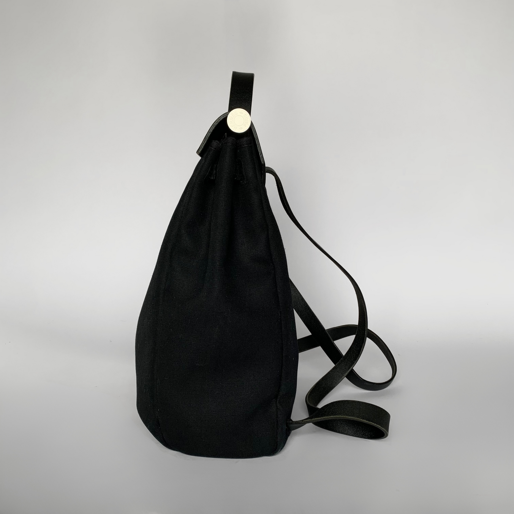 Herm&egrave;s Herm&egrave;s Herbag Backpack Canvas &amp; Leather - Backpacks - Etoile Luxury Vintage