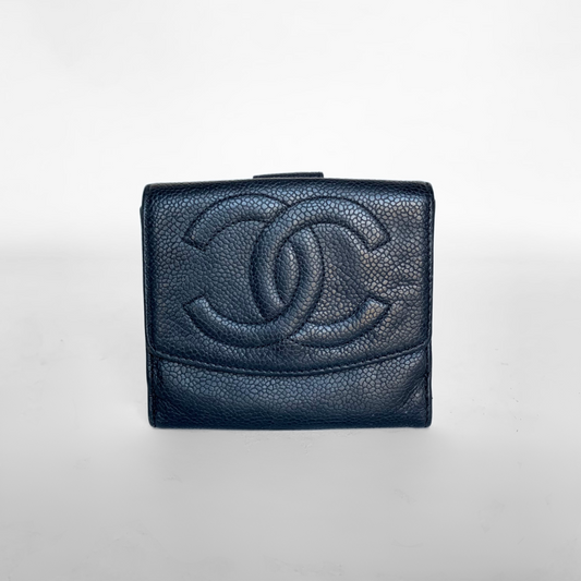 Chanel Chanel CC Wallet Small Caviar Leather - Lommebøker - Etoile Luxury Vintage
