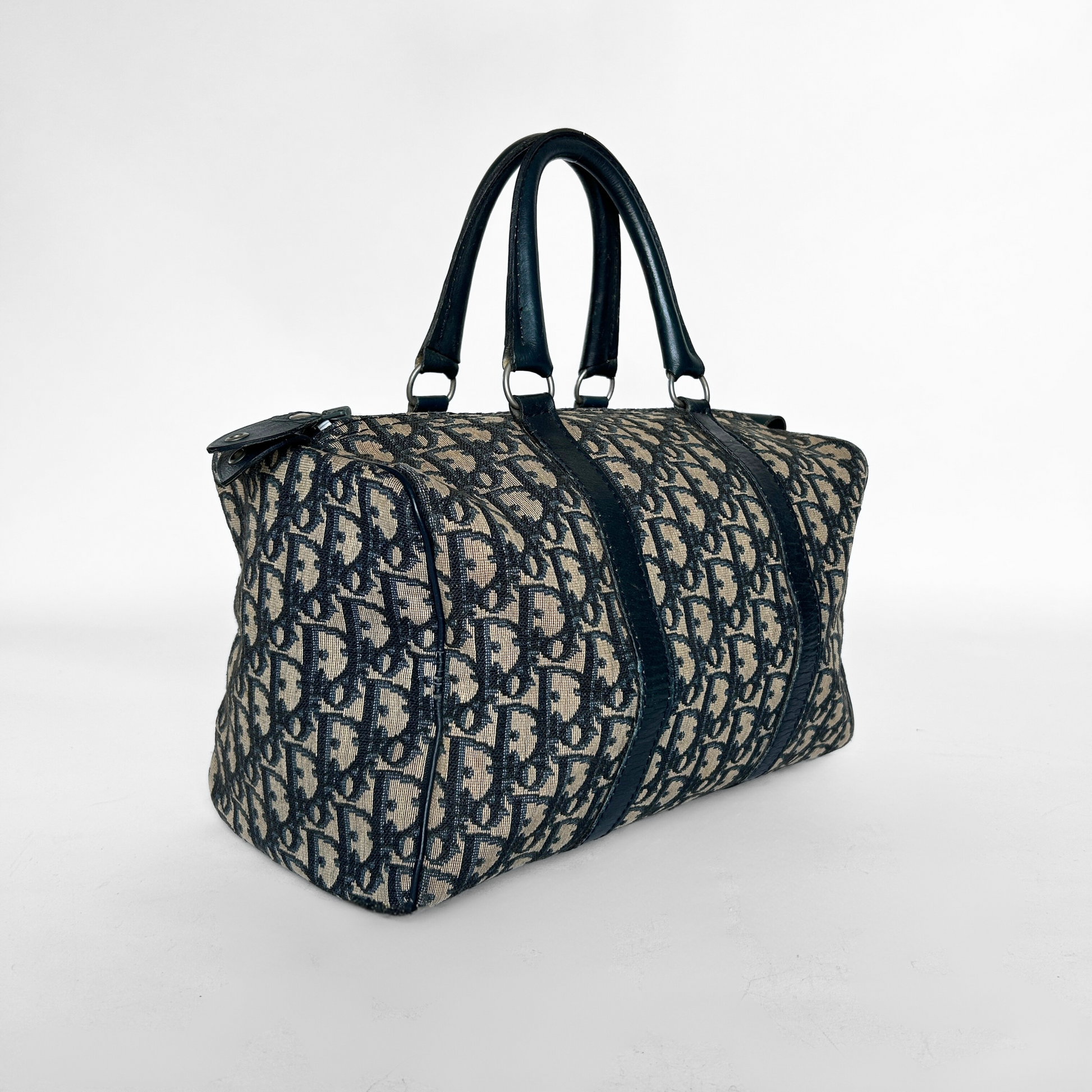 Dior Dior Bowlingtasche Oblique Canvas - Handtasche - Etoile Luxury Vintage