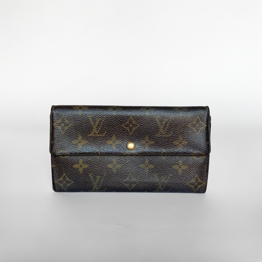 Louis Vuitton Wallet Large Monogram Canvas