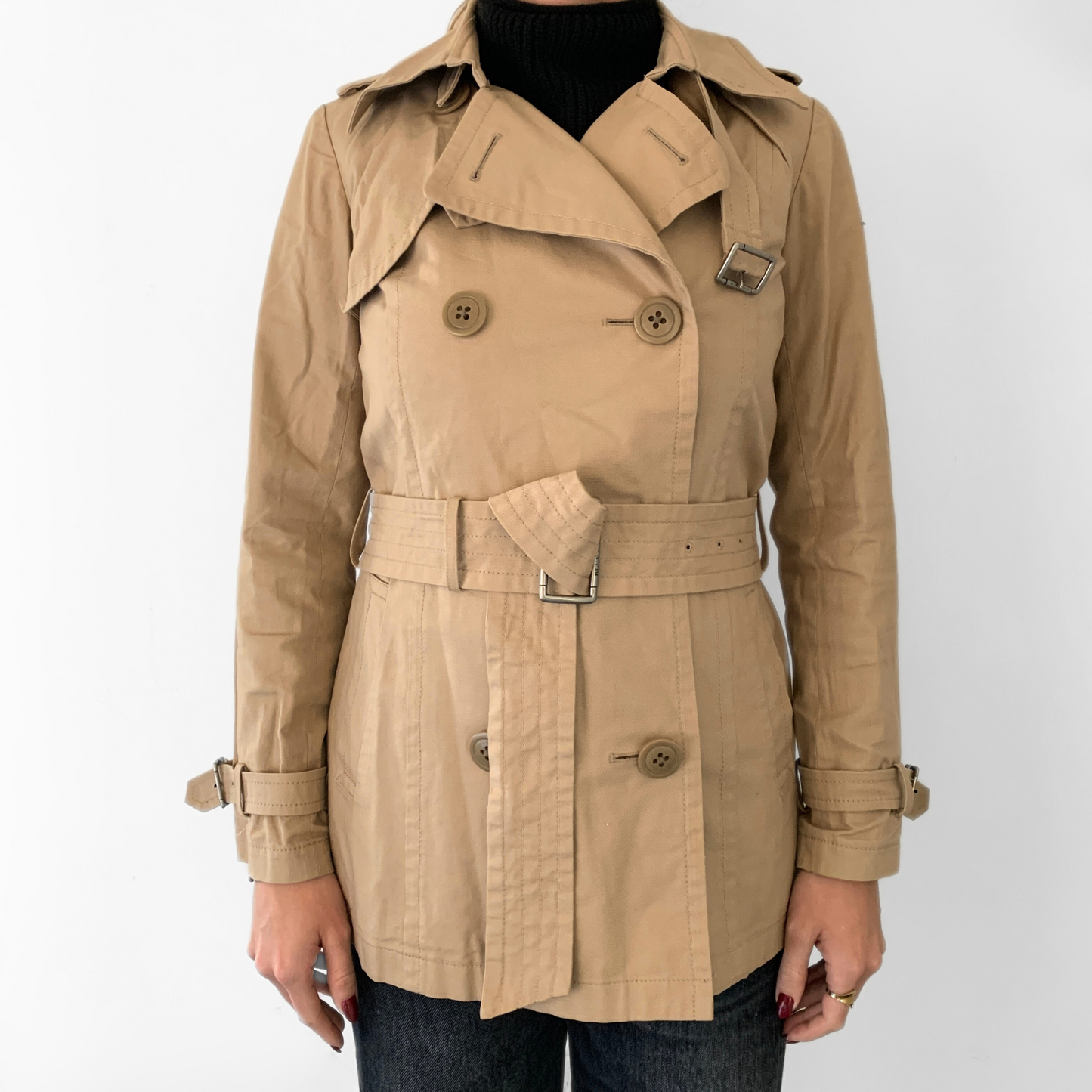 Burberry Burberry Trench Coat Cotton - Coats - Etoile Luxury Vintage