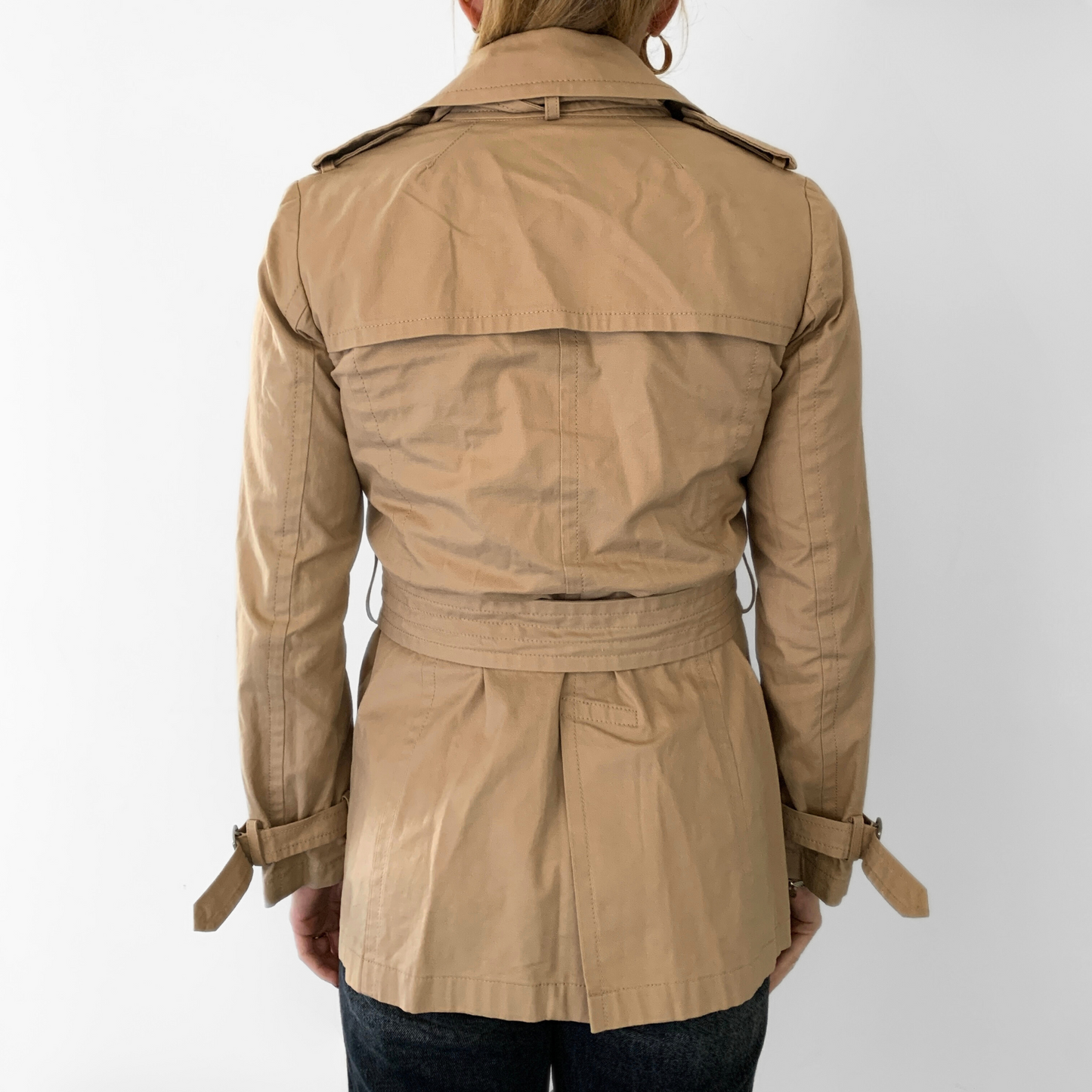 Burberry Burberry Trench Coat Cotton - Coats - Etoile Luxury Vintage