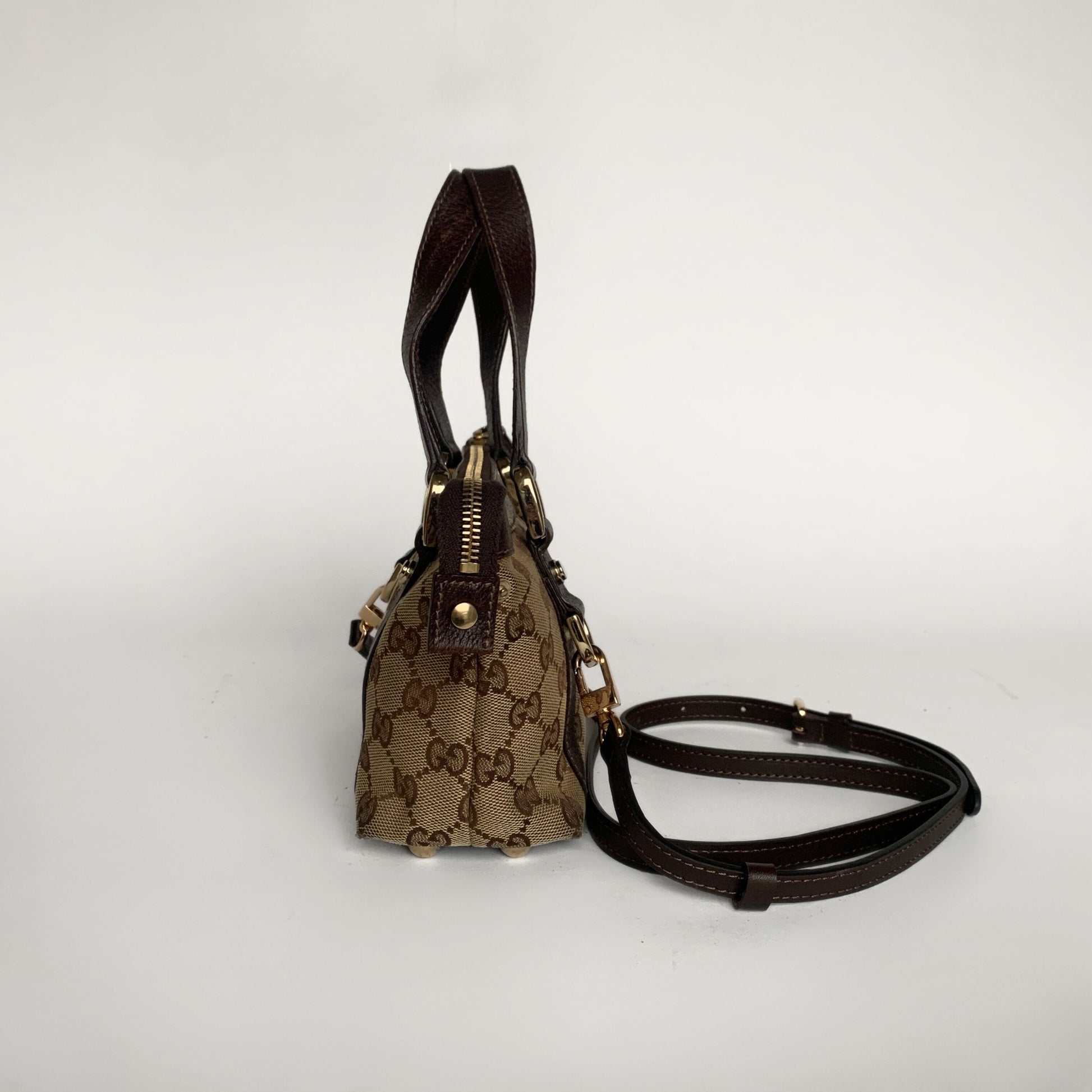 Gucci Gucci Mini Tote Monogram Canvas - Crossbody bags - Etoile Luxury Vintage
