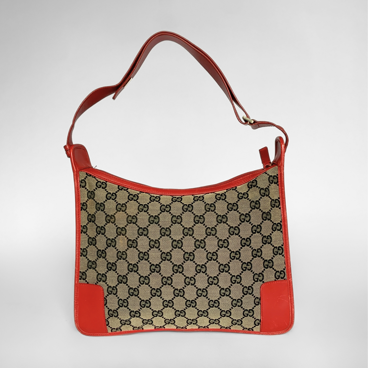 Gucci Gucci Shoulder Bag Monogram Canvas - Shoulder Bag - Etoile Luxury Vintage