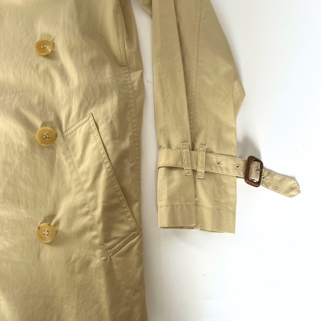 Burberry Burberry Wat Trench Coat puuvilla - takki - Etoile Luxury Vintage