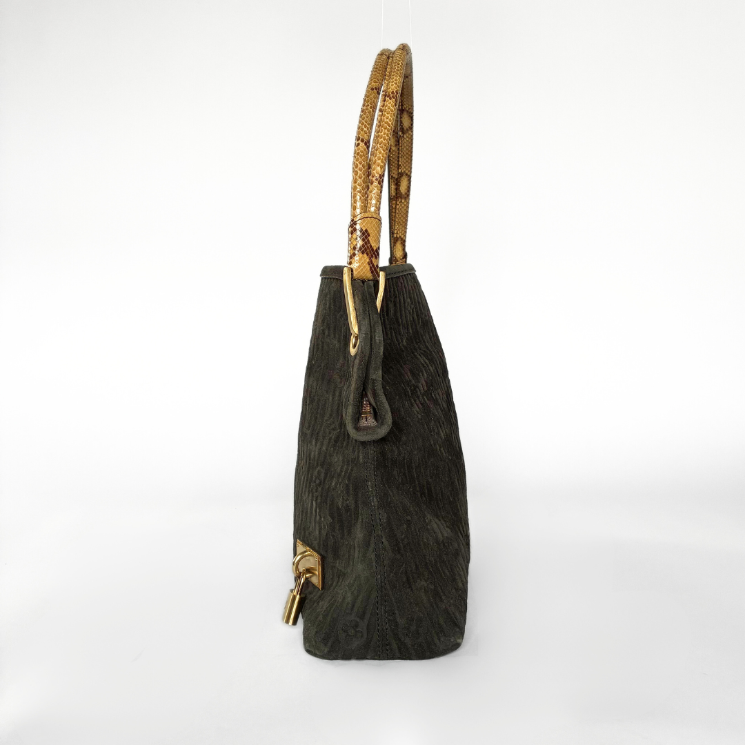 Louis Vuitton GM Python Limited Edition Schultertasche
