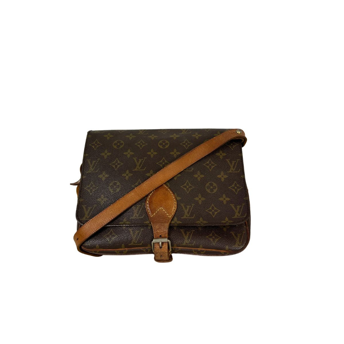 Louis Vuitton Cartouchière GM-Crossbody bag-Vintage Louis Vuitton-Etoile Luxury Vintage Amsterdam