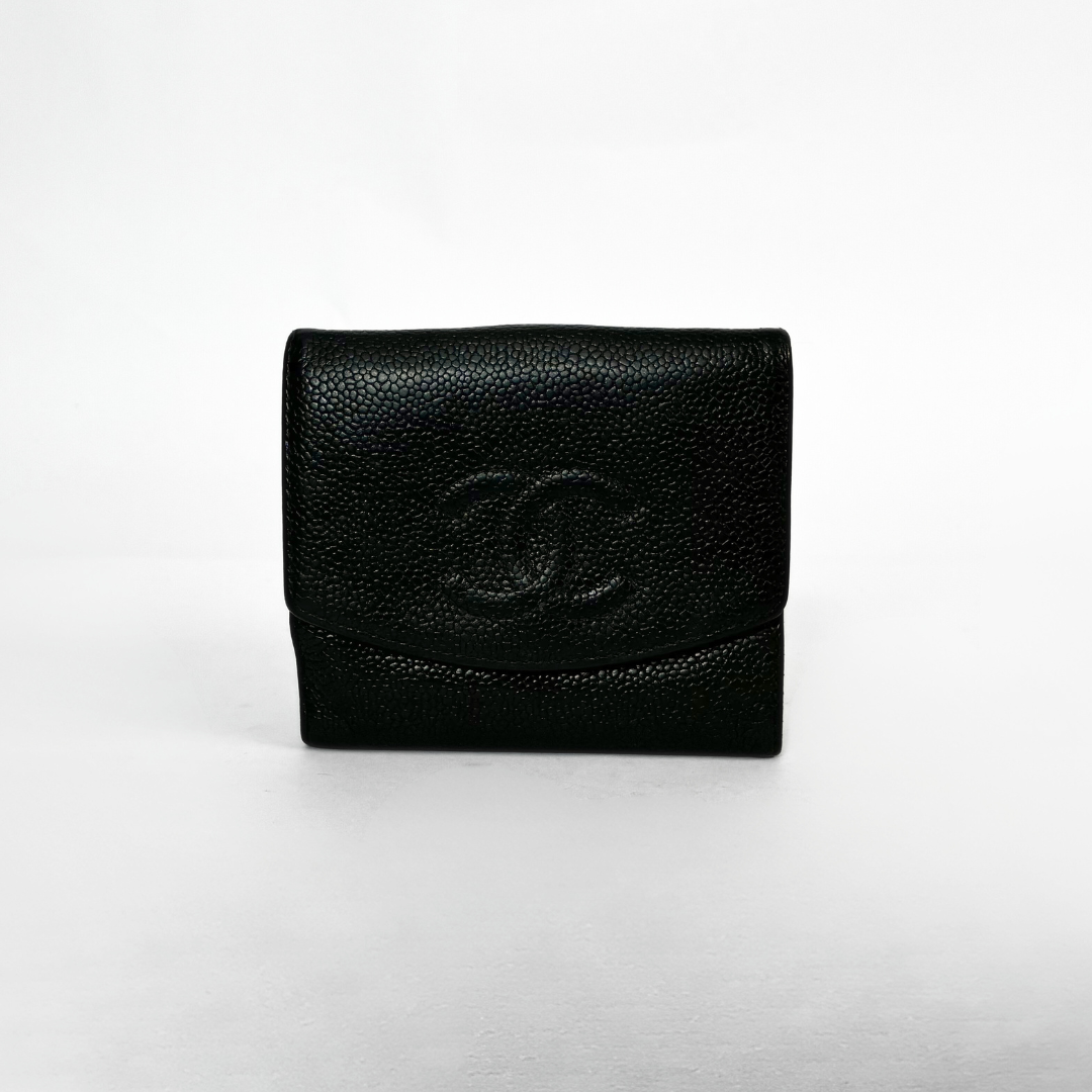 Chanel Wallet Small Caviar Leather