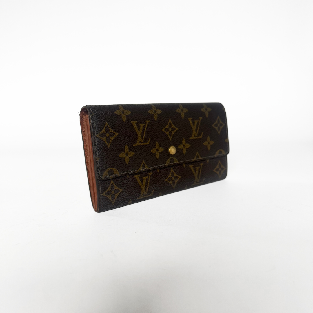 Monogram LOUIS VUITTON wallet large