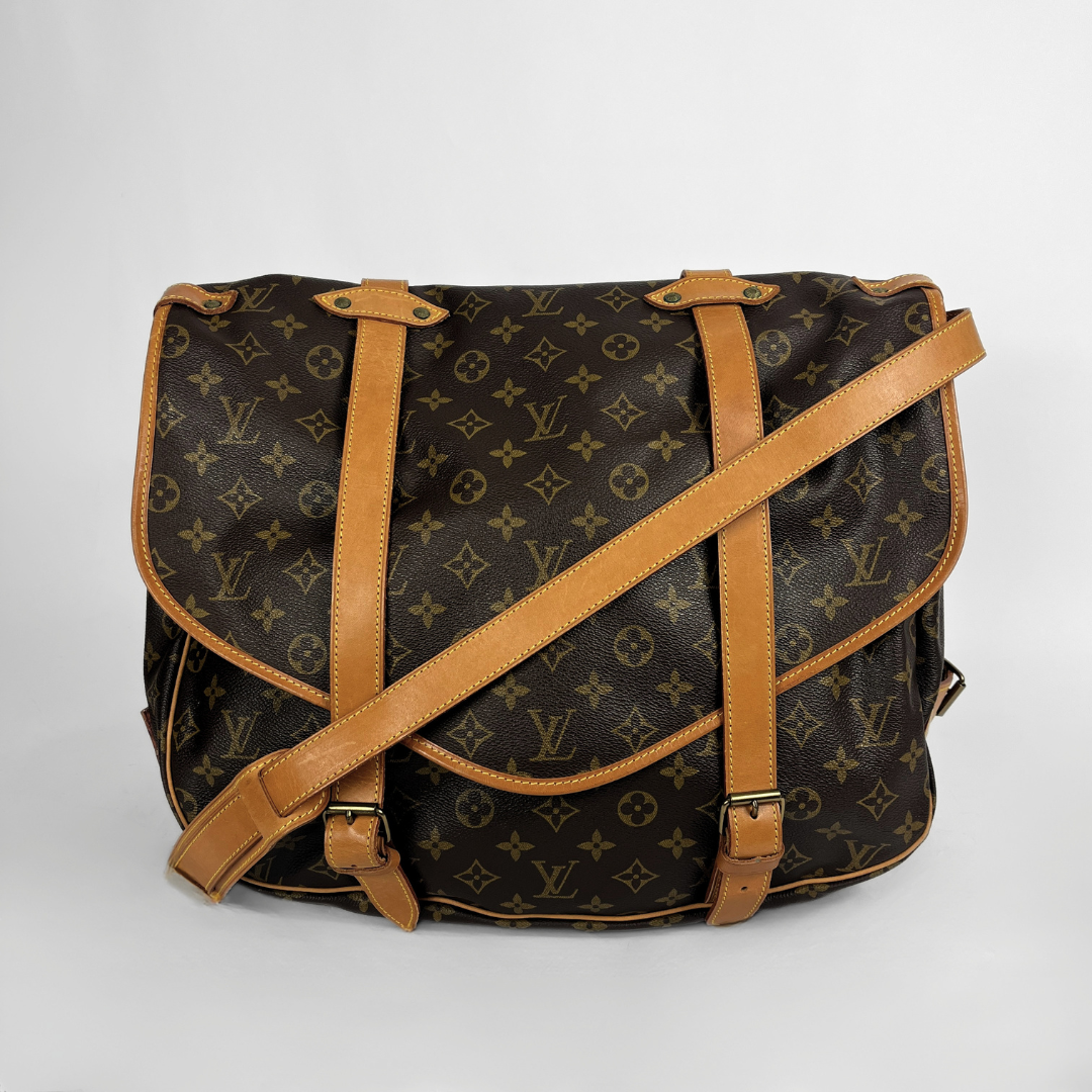 Louis Vuitton Saumur 43 Monogram Canvas