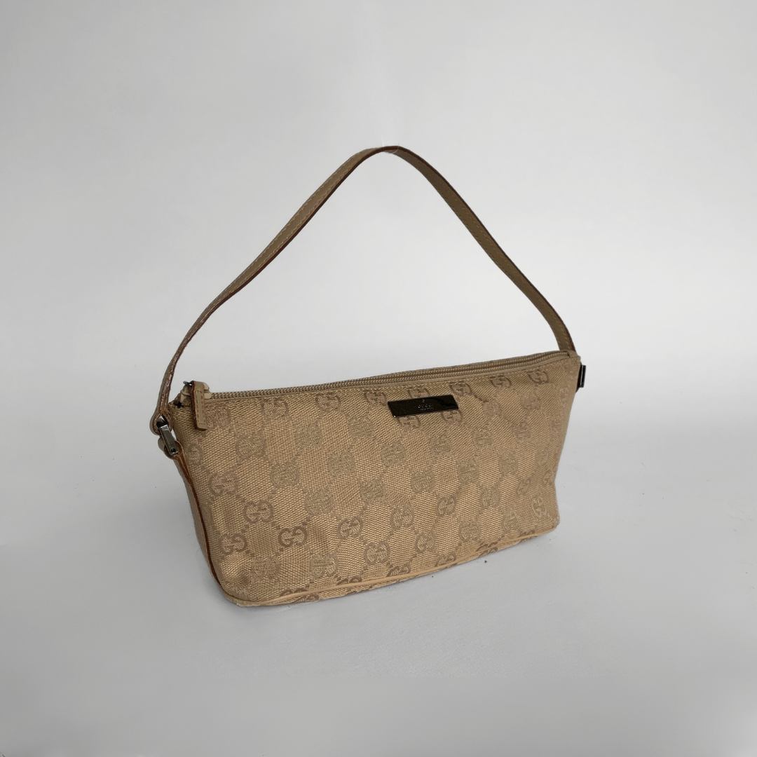 Gucci Gucci Båd Pochette Monogram Canvas - Håndtasker - Etoile Luxury Vintage
