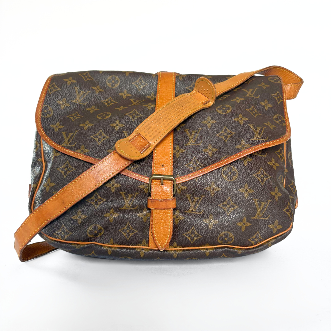 Louis Vuitton Saumur 35 Monogram Canvas