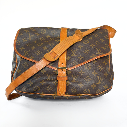 Louis Vuitton Saumur 35 Monogram Canvas