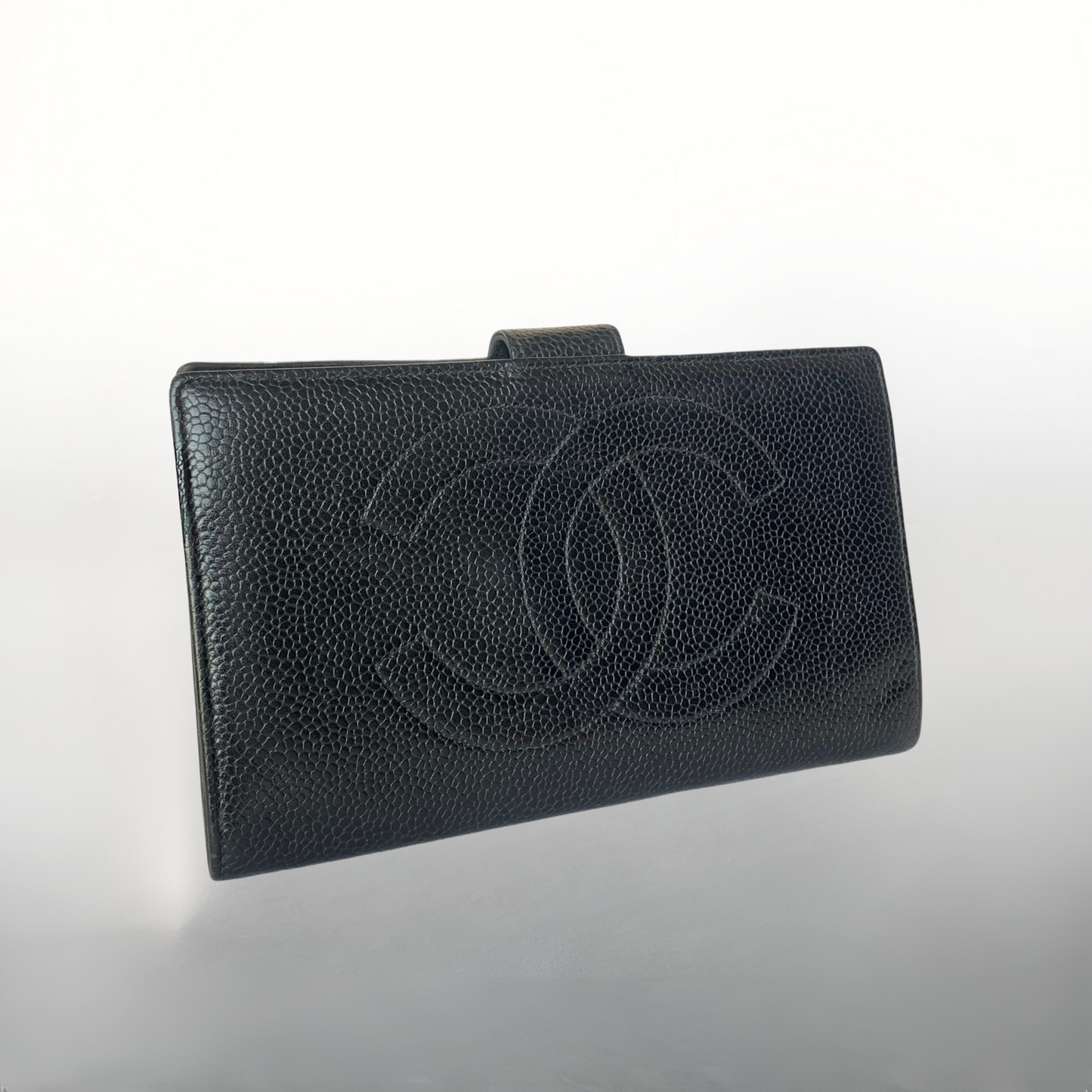 Chanel Chanel CC Wallet Kaviaarleer - portemonnee - Etoile Luxury Vintage