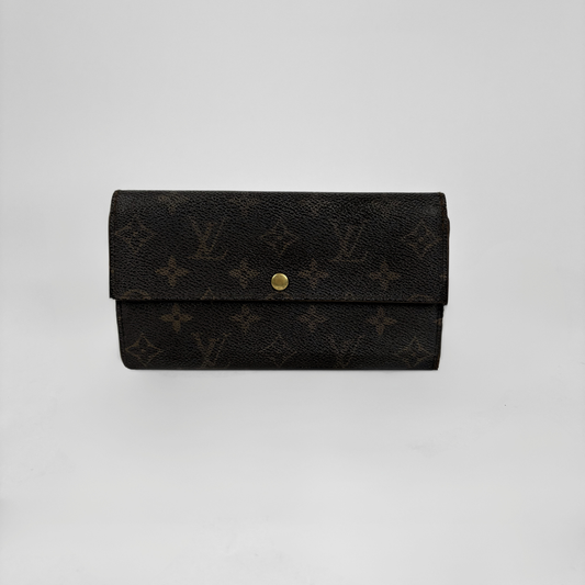 Louis Vuitton Wallet Large on a white background