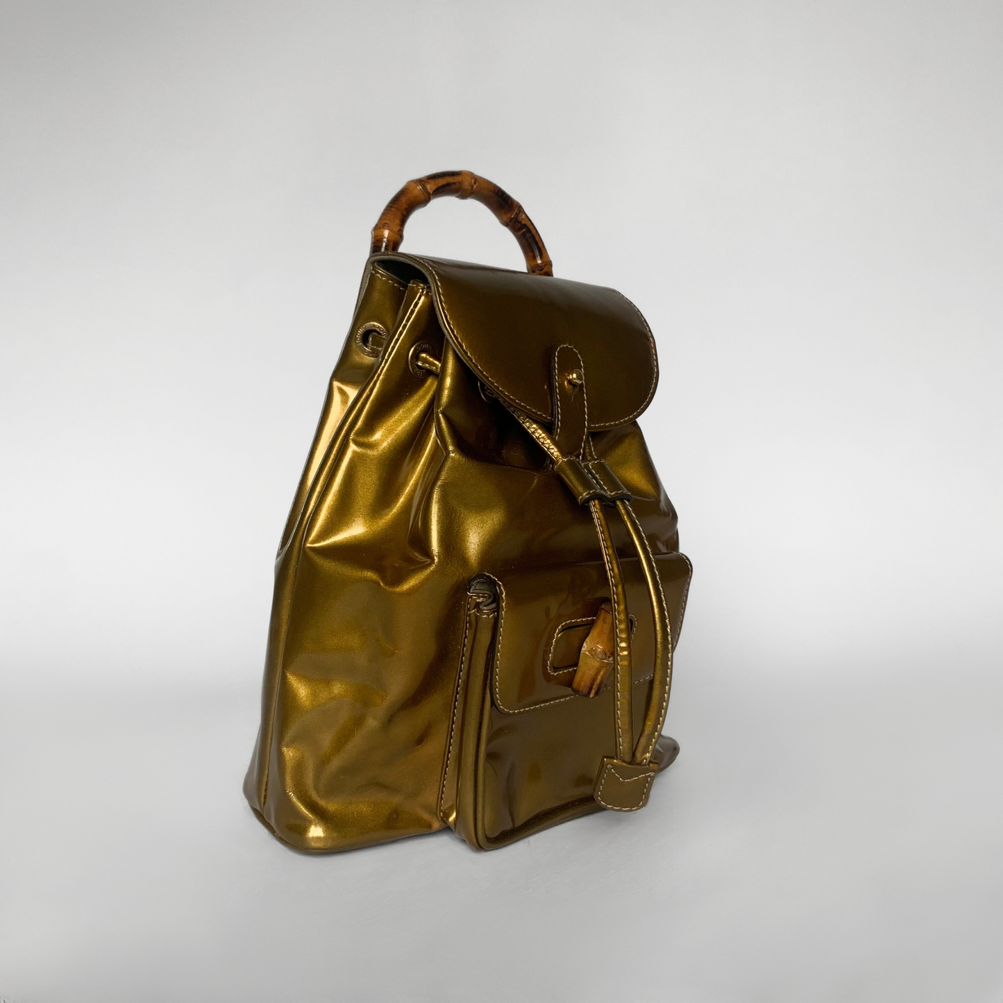 Gucci Gucci Bamboo Backpack Small - Ryggsäckar - Etoile Luxury Vintage