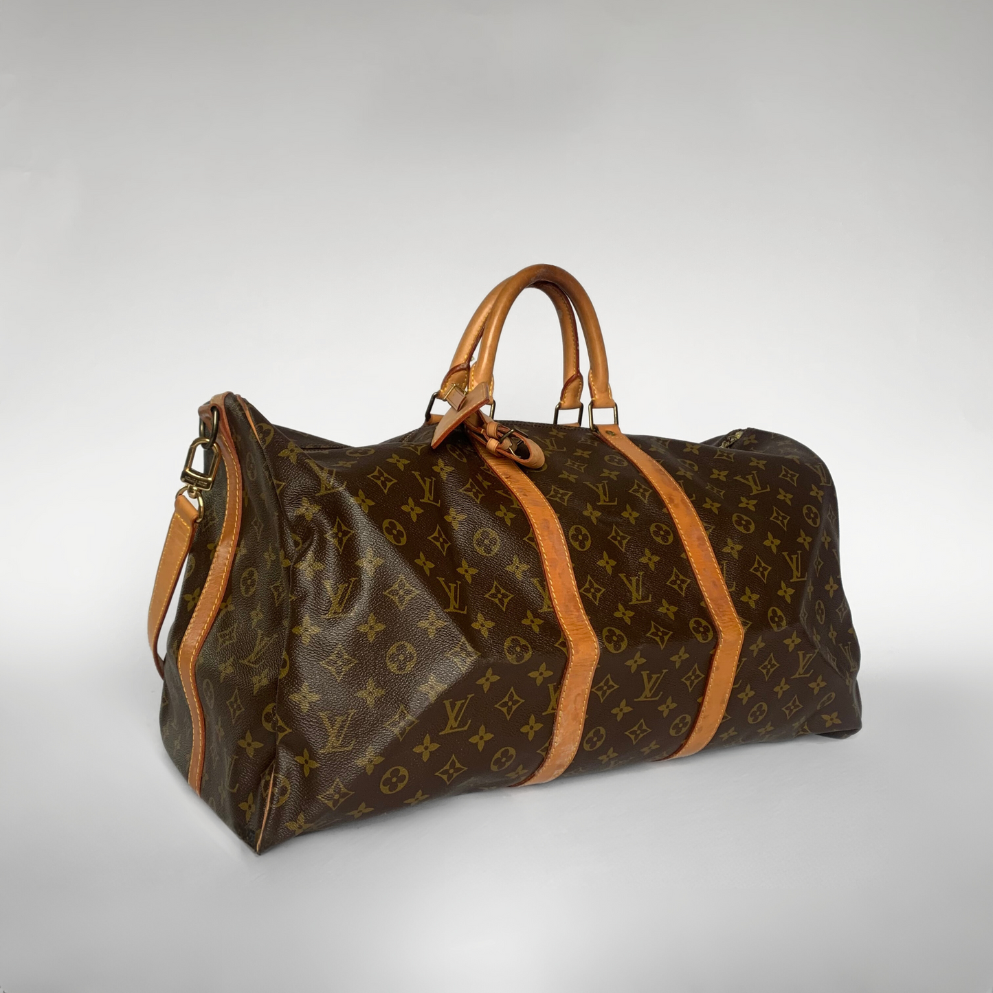Louis Vuitton Louis Vuitton Keepall 55 Μπαντουλιέ Μονόγραμμα Καμβάς - Ταξιδιωτικές τσάντες - Etoile Luxury Vintage