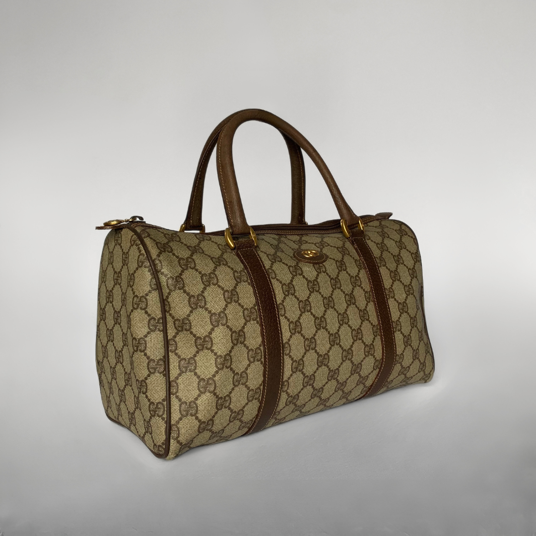 Gucci Gucci Boston Bag Monogram PVC Canvas - Handtas - Etoile Luxury Vintage