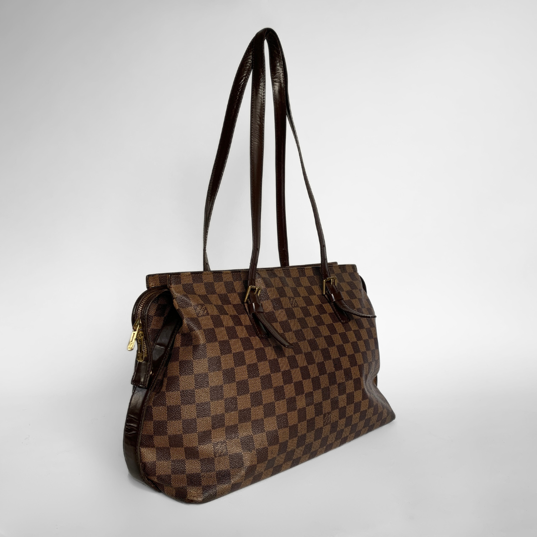 Louis Vuitton Louis Vuitton Chelsea Damier Ebene Canvas - Handbag - Etoile Luxury Vintage