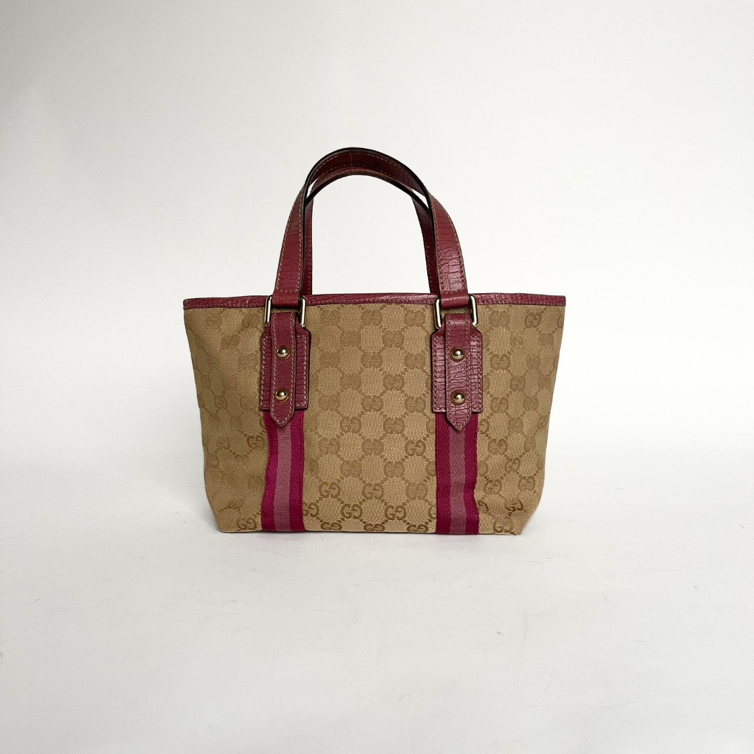 Gucci Gucci 2way Shopper Monogram Canvas - Handbags - Etoile Luxury Vintage