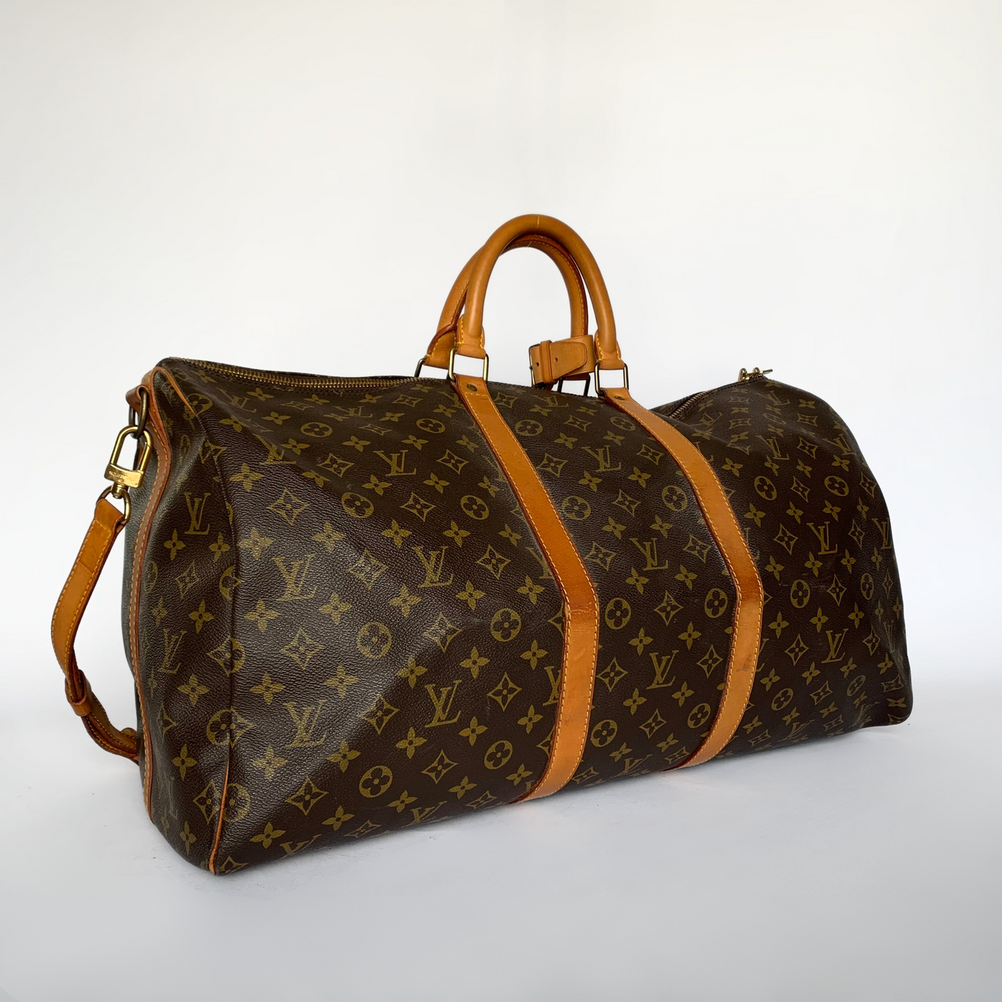 Louis Vuitton Louis Vuitton Keepall 55 Bandouli&egrave;re Monogram Canvas - Handbag - Etoile Luxury Vintage