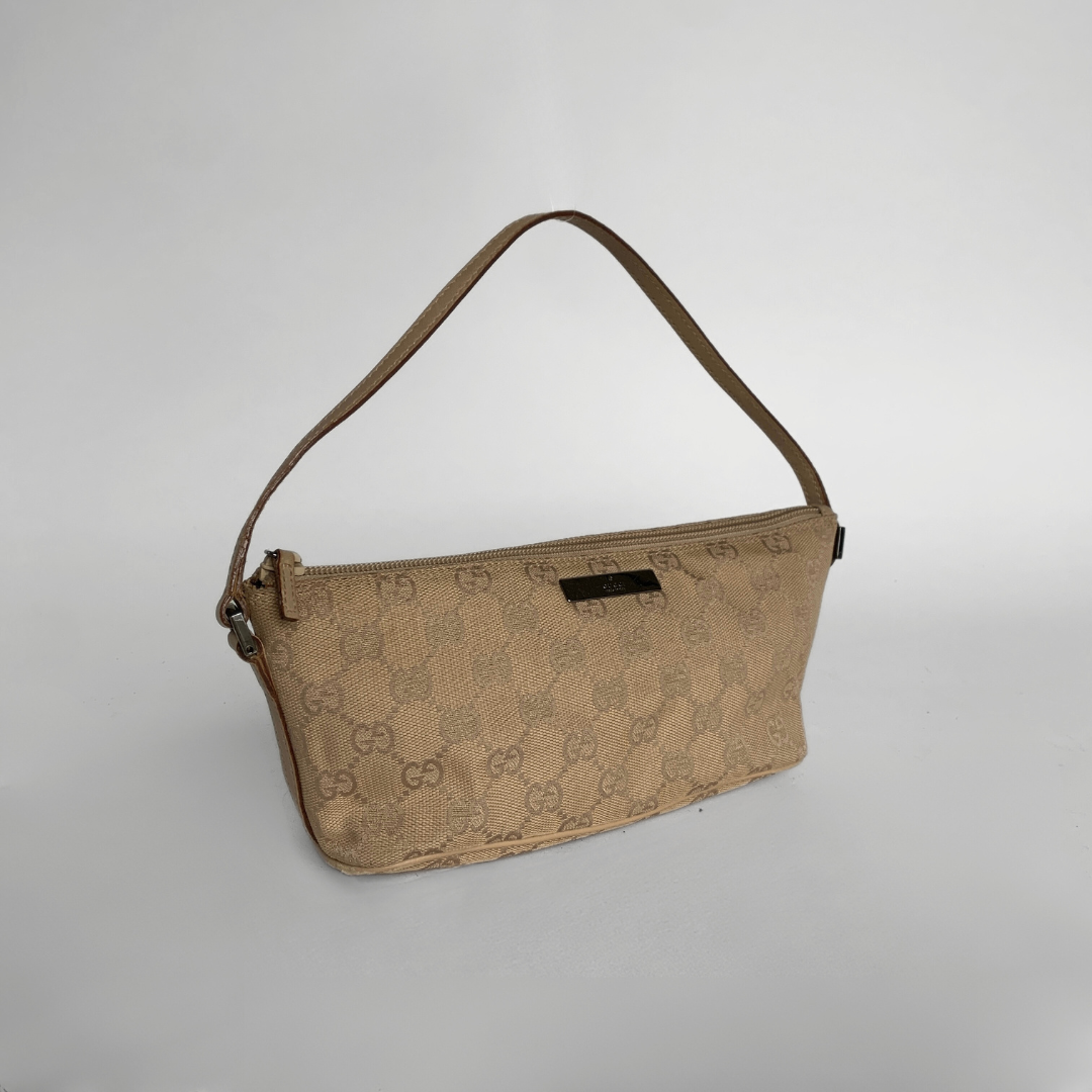 Gucci Gucci Boat Pochette Monogram Canvas - Handbags - Etoile Luxury Vintage