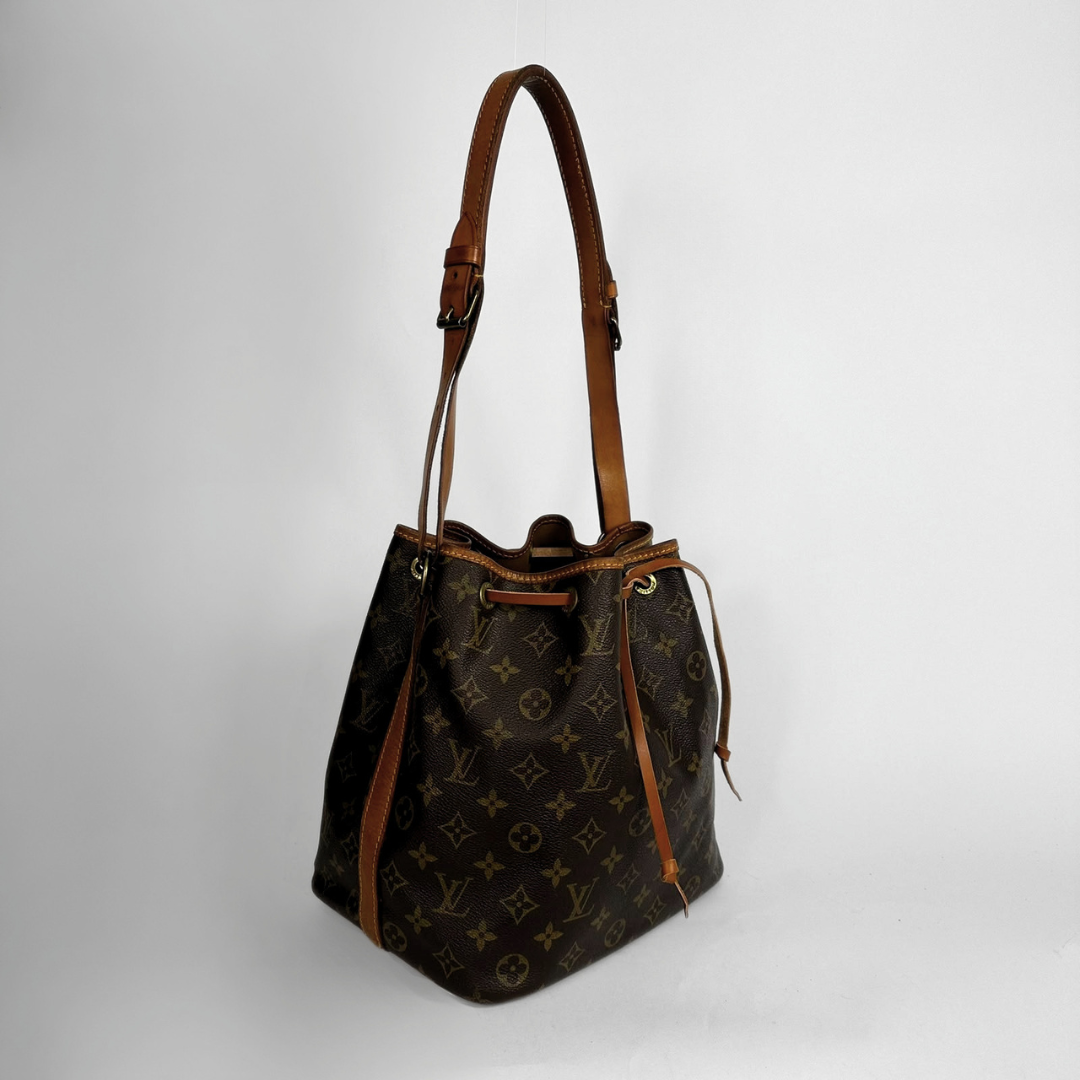 Louis Vuitton Petit Noé on a white background