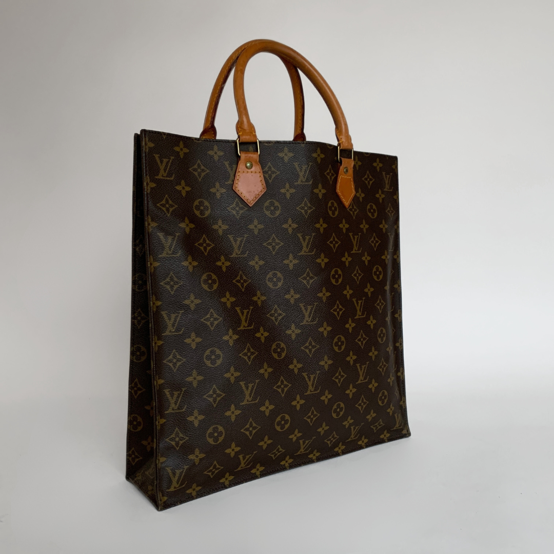 Louis Vuitton Louis Vuitton Sac Plat Monogram Canvas - Handbags - Etoile Luxury Vintage