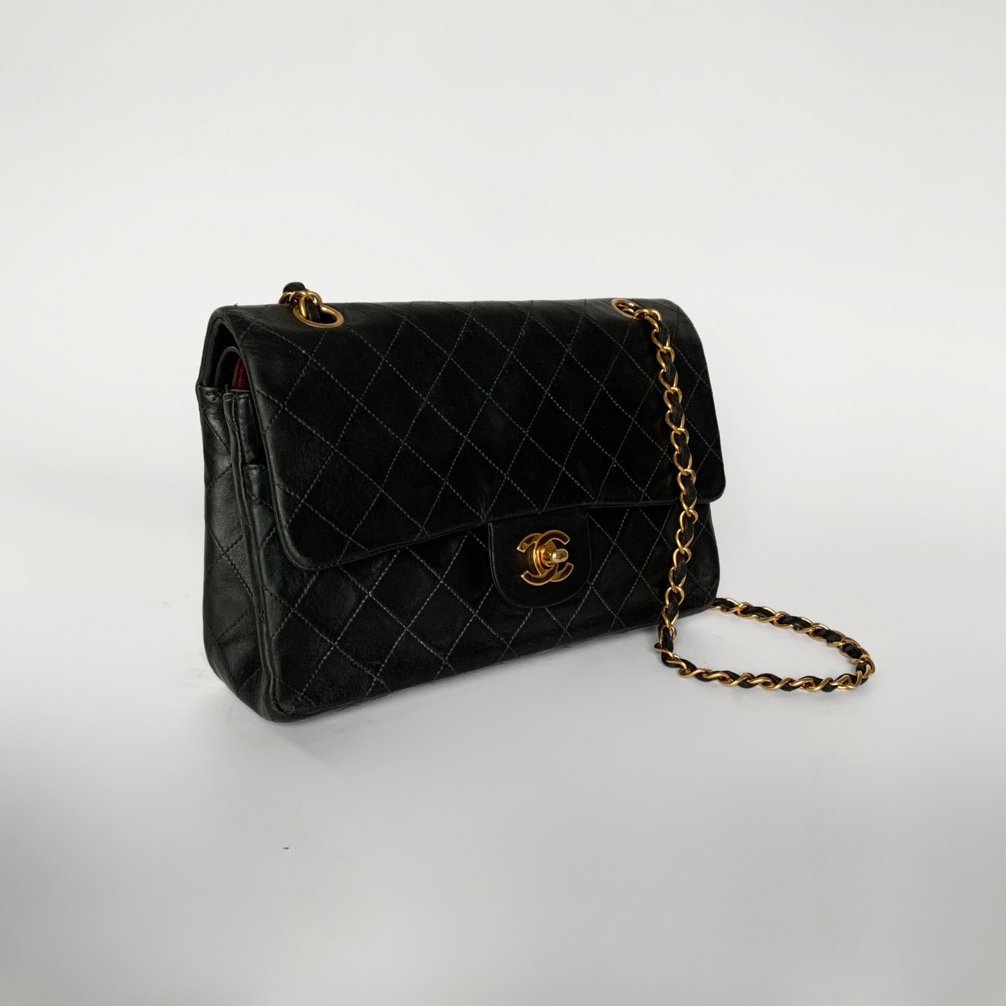 Chanel Chanel Doppia classica Flap Bag Pelle di agnello media - Borse - Etoile Luxury Vintage