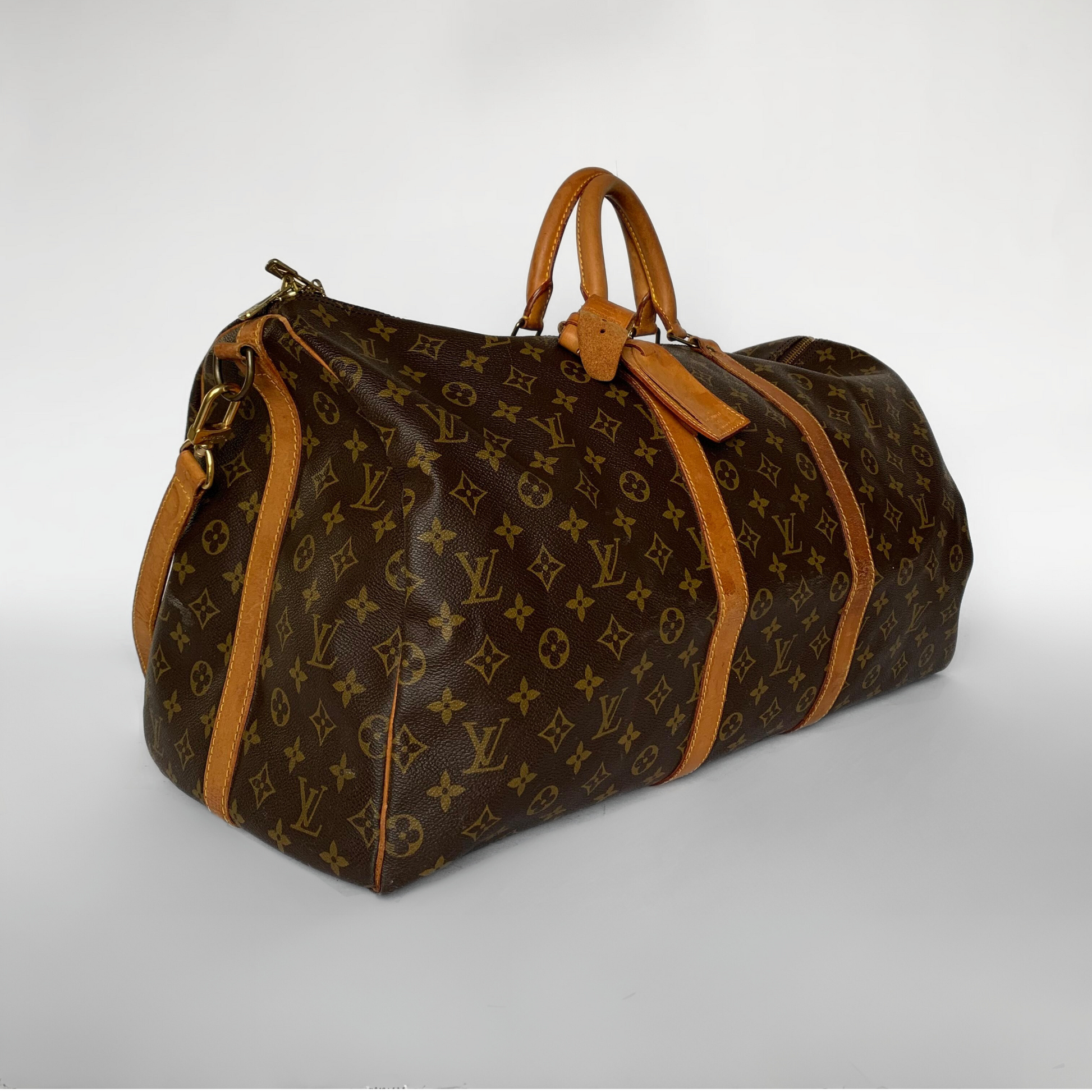 Louis Vuitton Louis Vuitton Keepall 55 Bandouill&egrave;re Monogram canvas - Handbags - Etoile Luxury Vintage
