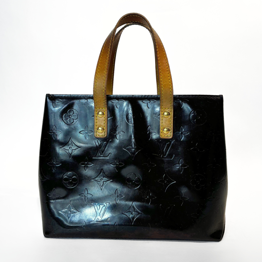 Louis Vuitton Reade PM Black Vernis Leather