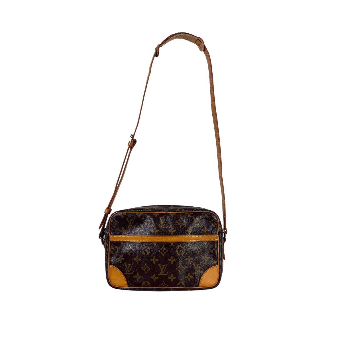 Brown Canvas Louis Vuitton Trocadero 30 Cloth ref.955195 - Joli Closet