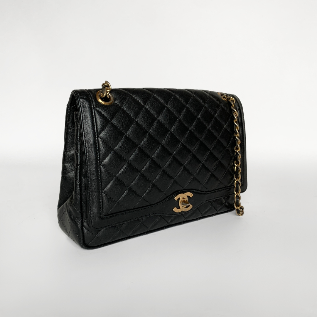 Chanel Lambskin Quilted Jumbo Classic Double Flap Bag – CocoVintageBags