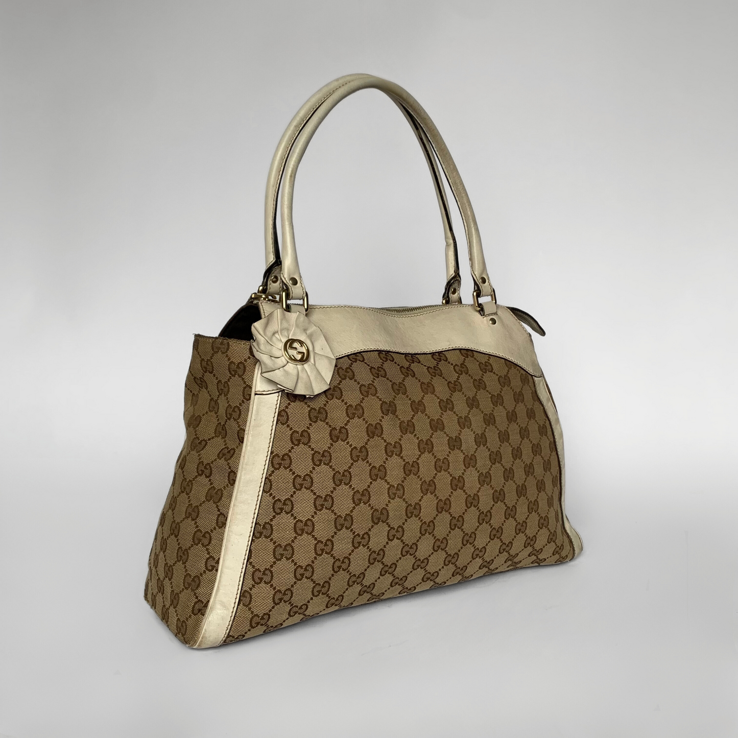 Gucci Gucci Tote Bag Monogram Canvas - Håndvesker - Etoile Luxury Vintage