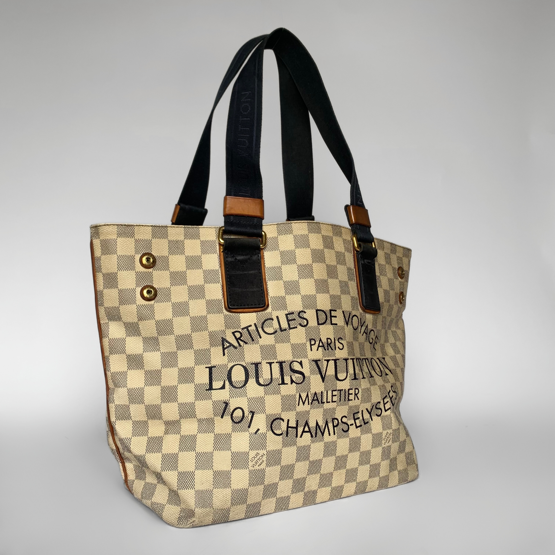 Louis Vuitton Louis Vuitton Soleil Tote Damier Azur - Handbag - Etoile Luxury Vintage