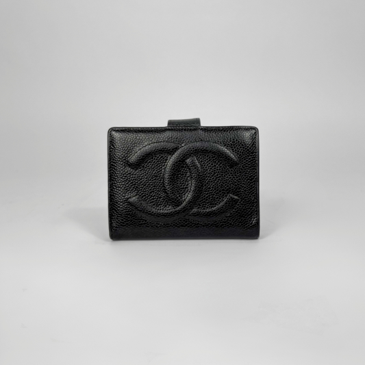Chanel CC Wallet Small Caviar Leather