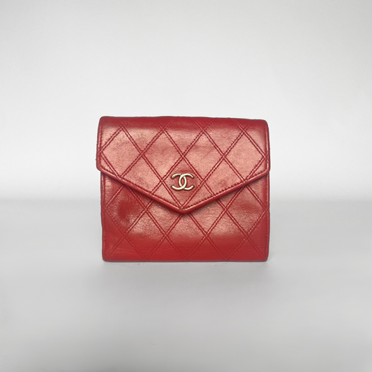 Chanel Chanel Portfel Mały Skóra Jagnięca - portfel - Etoile Luxury Vintage