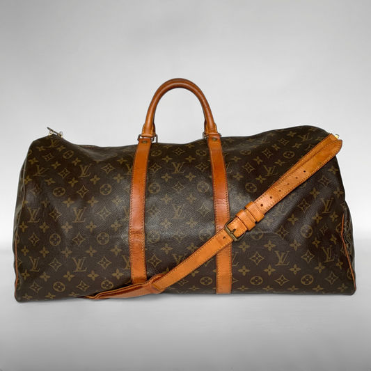 Louis Vuitton Louis Vuitton Keepall 55 Bandouli&egrave;re Monogram Canvas - Handbags - Etoile Luxury Vintage