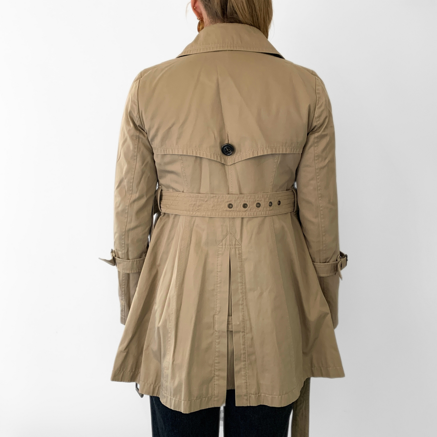 Burberry Burberry Trench Coat Cotton - Coats - Etoile Luxury Vintage