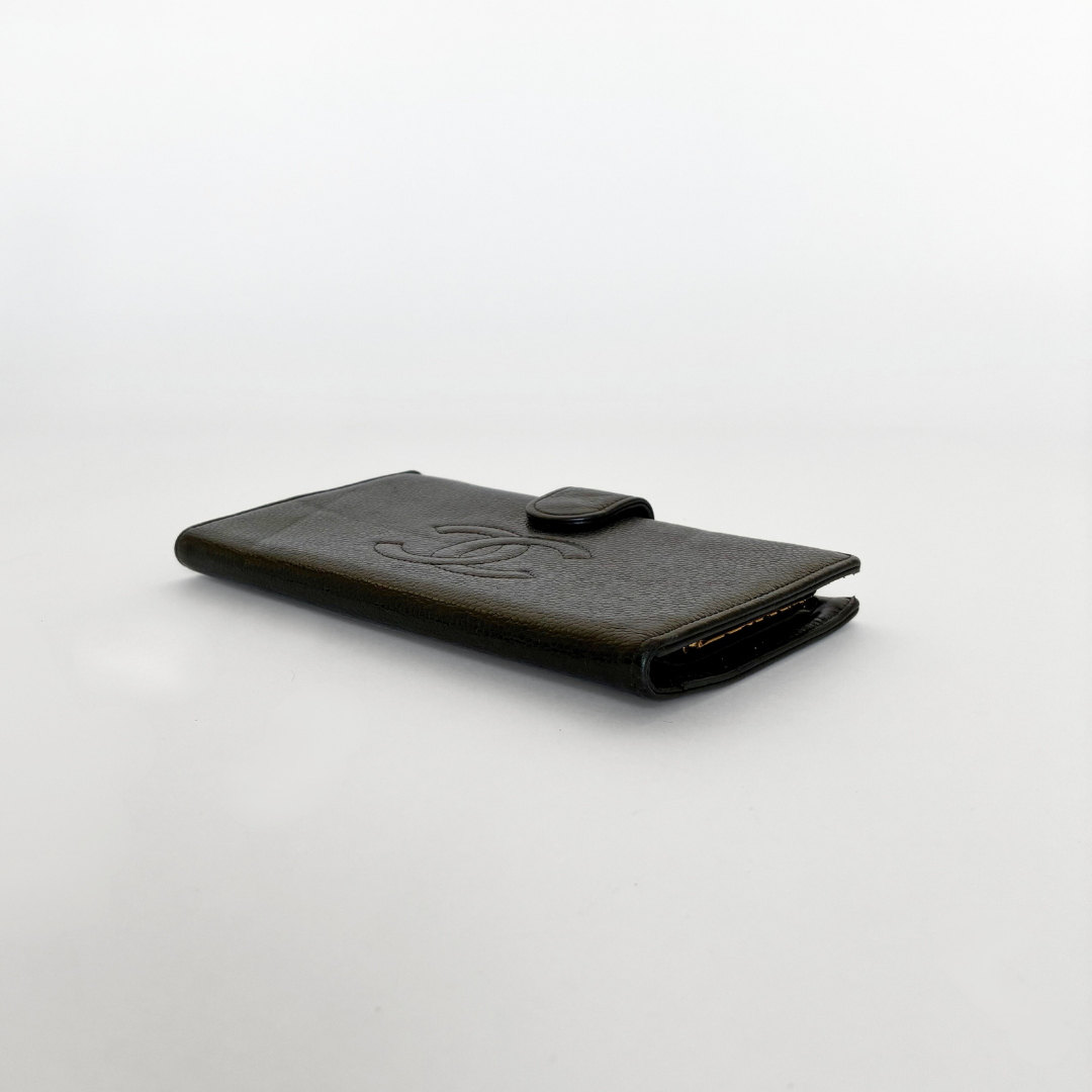 Chanel Wallet Large Caviar Leather