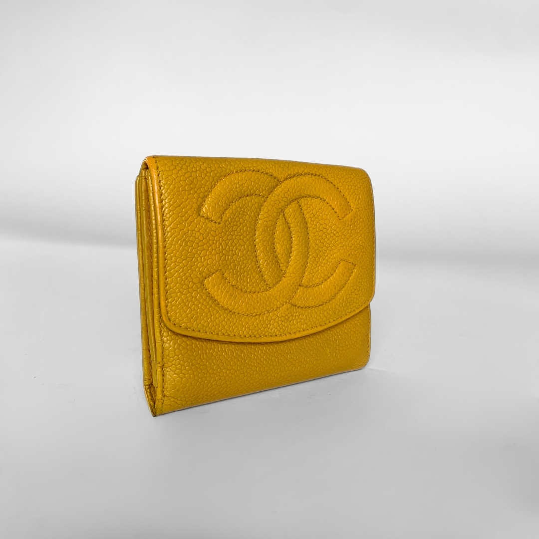 Chanel Chanel Wallet Small Caviar Leather - Wallets - Etoile Luxury Vintage