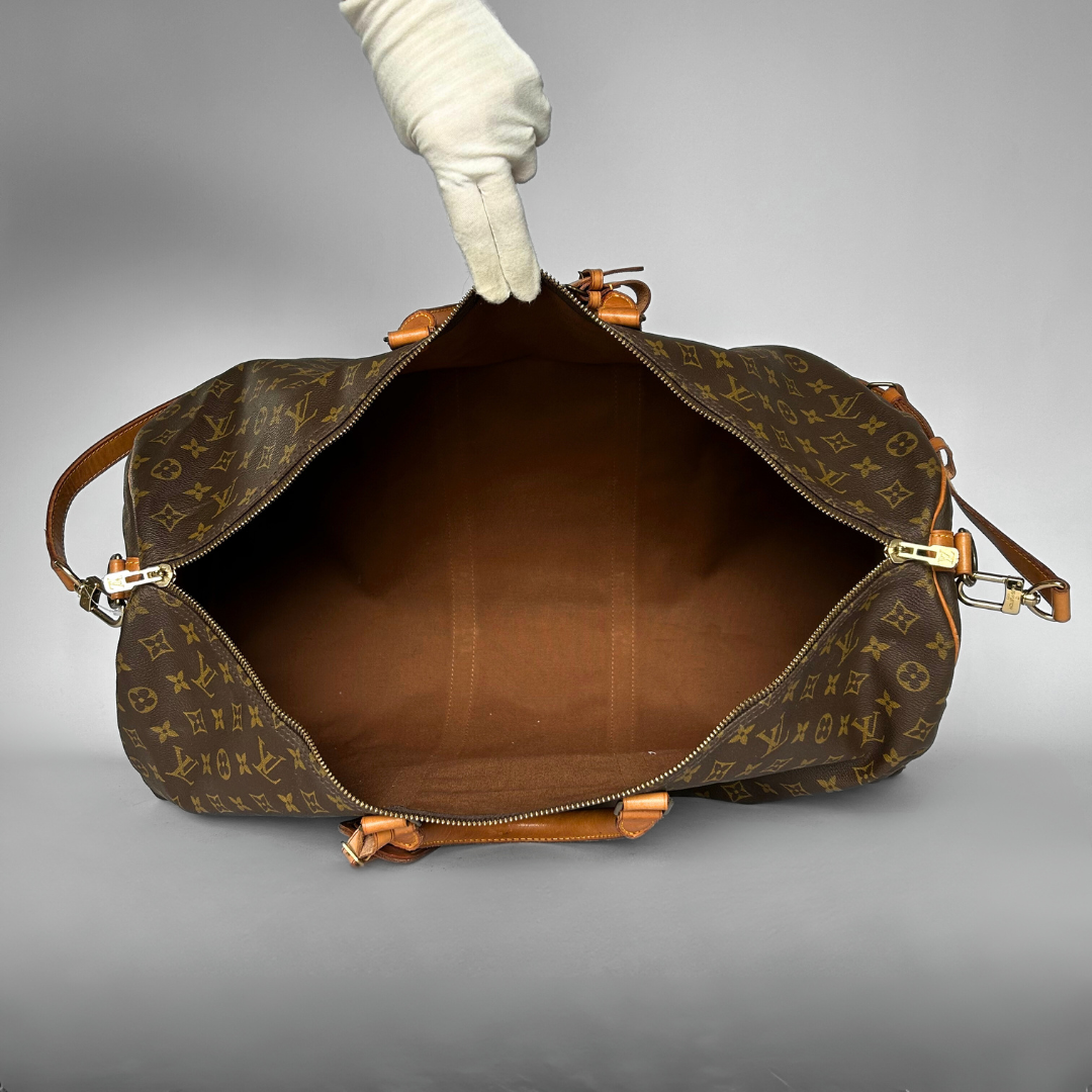 Louis Vuitton Louis Vuitton Keepall 60 Tela Monograma Bandoulière - Bolsa - Etoile Luxury Vintage