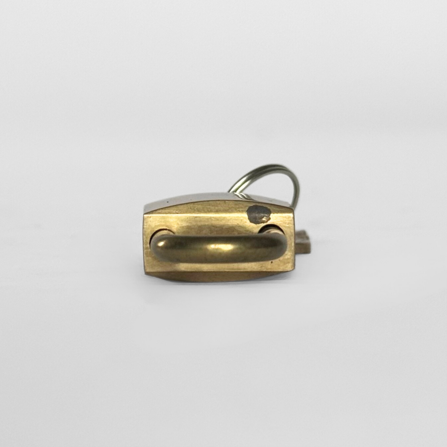 Dior Lock With Key Gold Metal