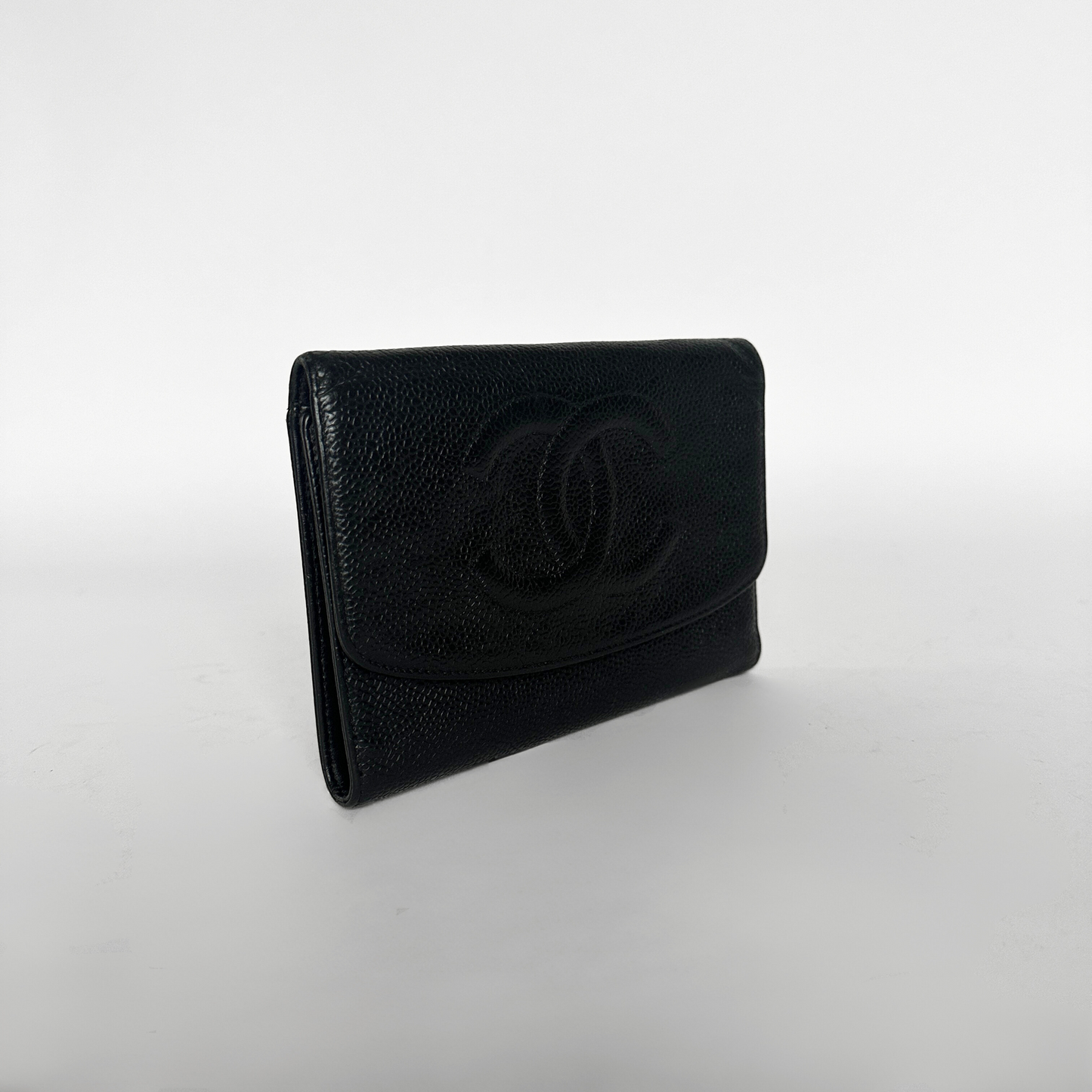 Chanel Chanel CC Wallet Large Caviar Leather - billetera - Etoile Luxury Vintage